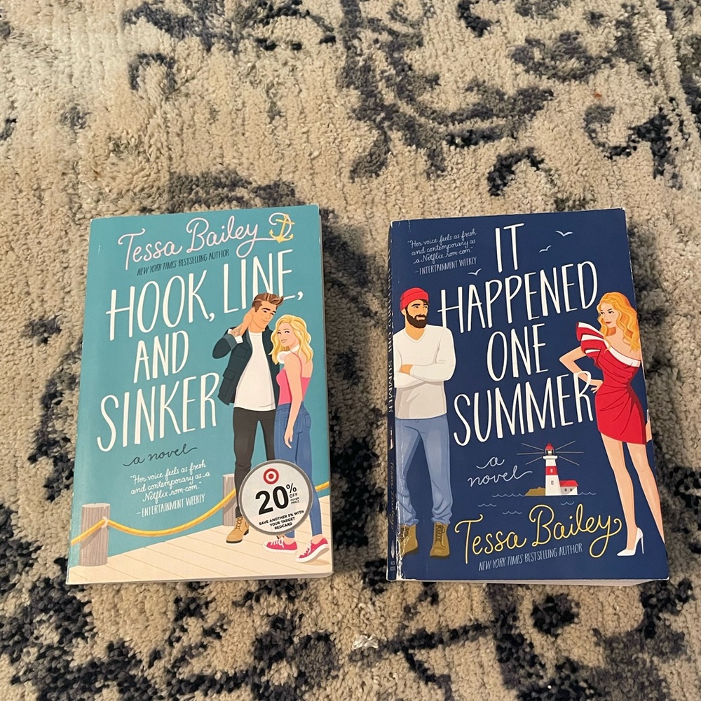 It happened one summer two book set